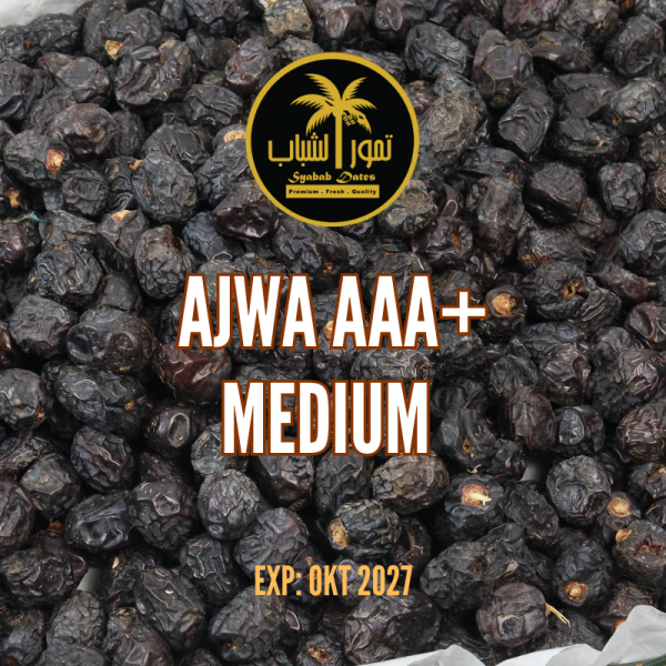 Kurma Ajwa Medium AAA+ Madinah l  Syabab Dates l Jaminan 100% Fresh Terbaru l Tuaian Oct 2024 l Exp 2027